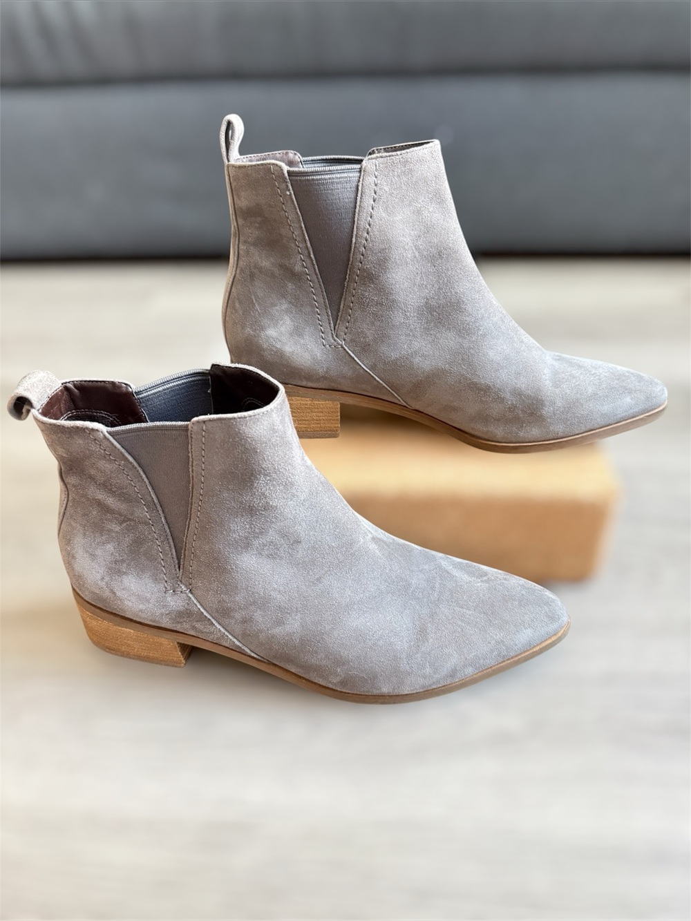 Cole Haan Suede Chelsea Bootie